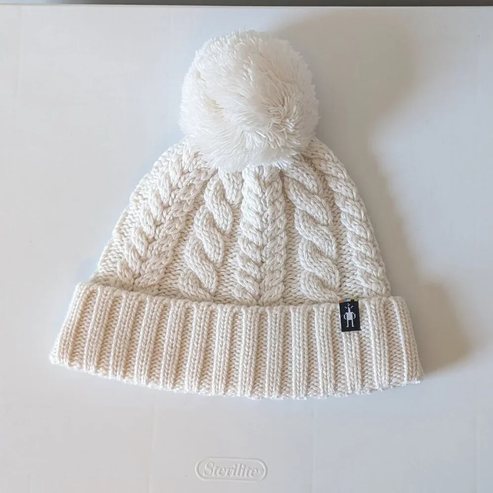 Smartwool Ski Town Hat, Ivory, One Size